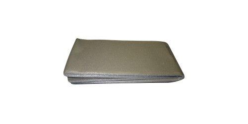 Éclisse en aluminium/caoutchouc mousse 4 ½” X 36” replier plat (gris) 